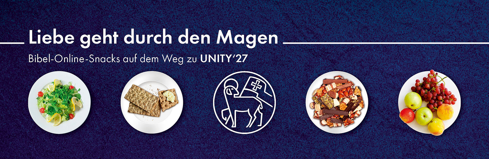 Liebe geht durch den Magen – Bibel-Online-Snacks auf dem Weg zu Unity ´27