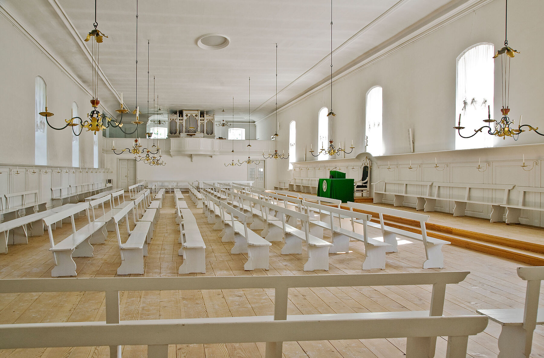 Christiansfeld_Kirchensaal_innen